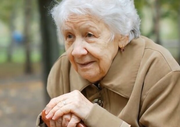 Ältere Frau. Quelle: Screenshot Youtube