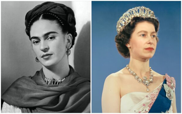 Frida Kahlo und Elizabeth II. Quelle: Screenshot Youtube
