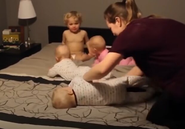 Kinderreiche Mama. Quelle: Screenshot Youtube