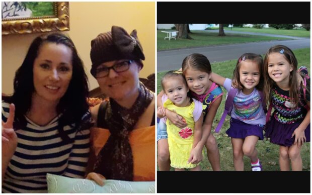 Frau adoptierte die vier Töchter ihrer Freundin. Quelle: Screenshot Youtube