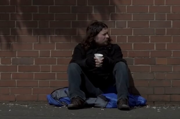 Obdachlose. Quelle: Screenshot Youtube