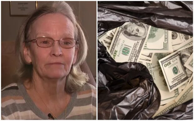 Diane Gordon fand 15.000 in einer Tasche. Quelle: Screenshot Youtube